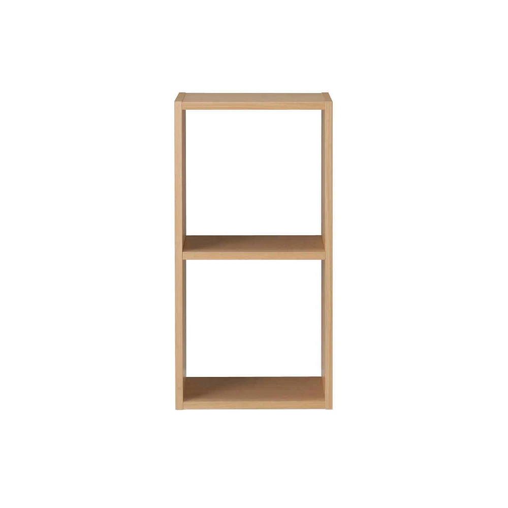 Stacking Shelf - Oak - 2 Tiers