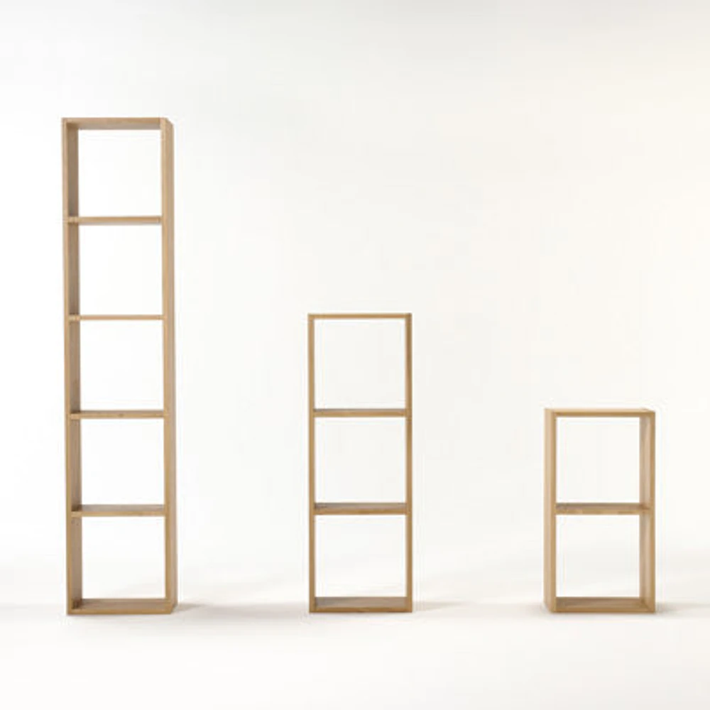 Stacking Shelf - Oak - 3 Tiers