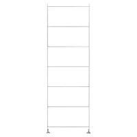 SUS Shelving Unit Additional Frame - White Grey - Medium