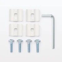 SUS Shelving Unit Frame Reinforcement Part - White Grey