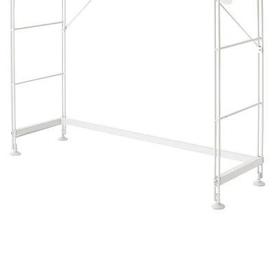 SUS Shelving Unit Frame Reinforcement Part - White Grey