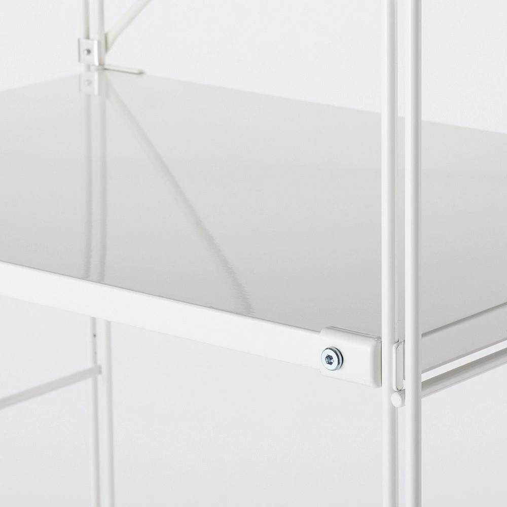 SUS Shelving Unit - Light Grey - Wide