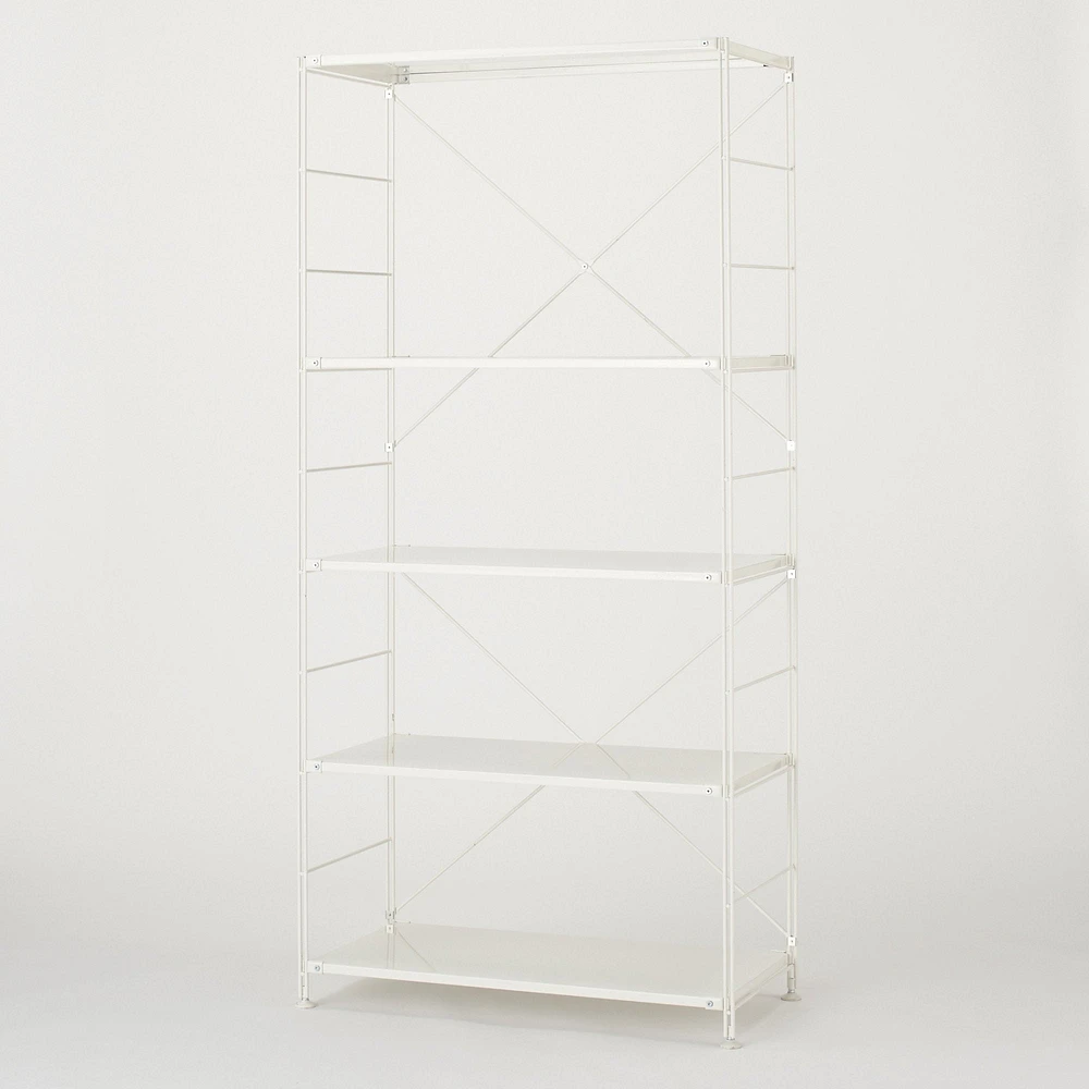 SUS Shelving Unit - Light Grey - Wide