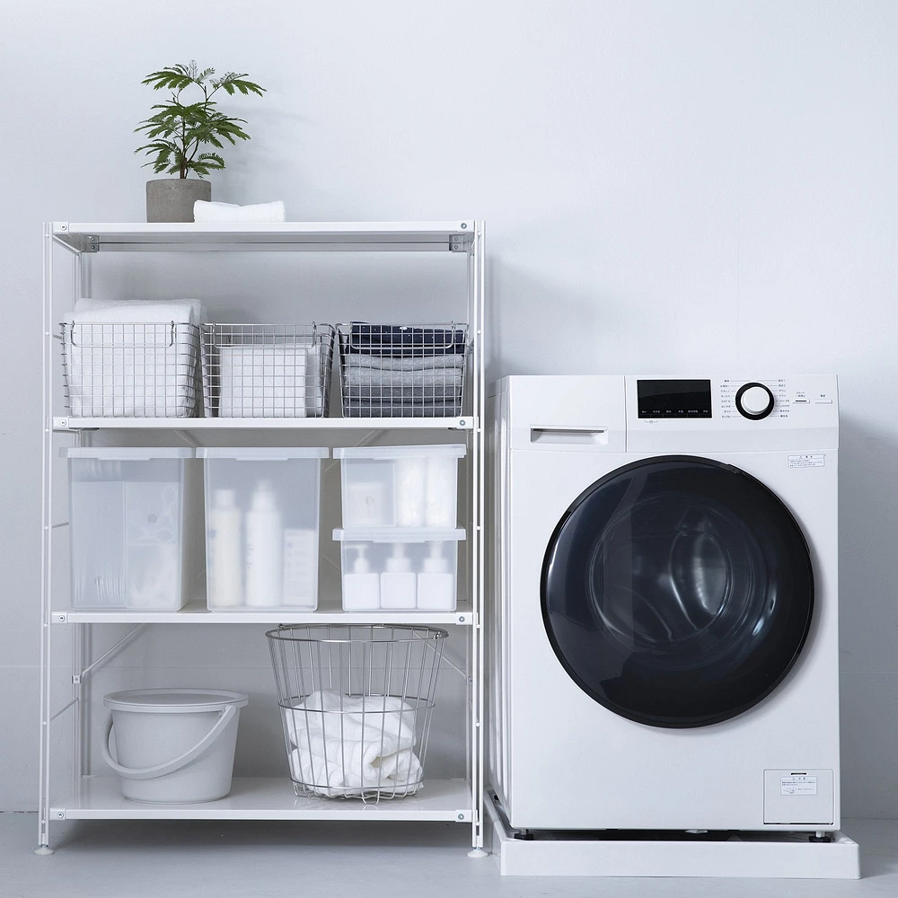 SUS Shelving Unit - Light Grey - Wide - Medium