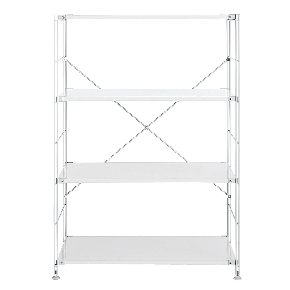 SUS Shelving Unit - Light Grey - Wide - Medium