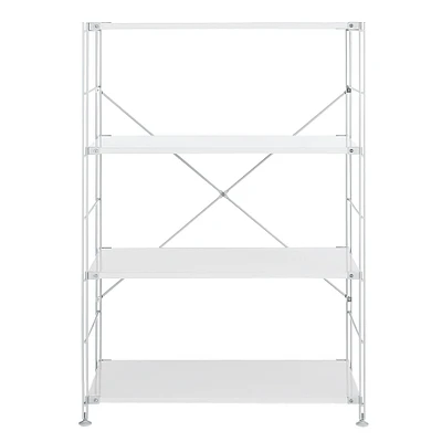 SUS Shelving Unit - Light Grey - Wide - Medium