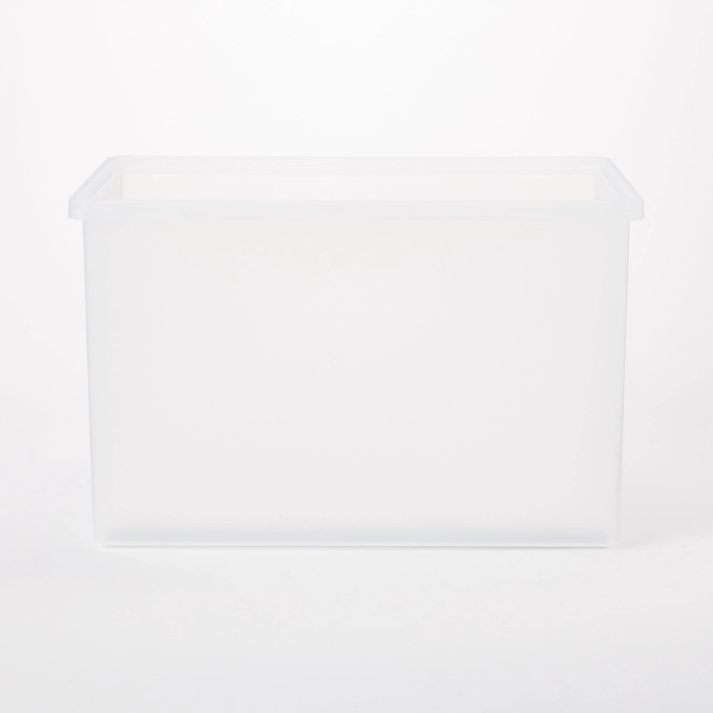 Polypropylene Storage Box Wide Deep