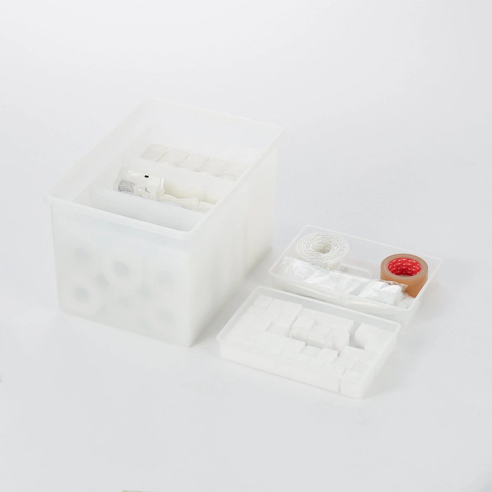 Polypropylene Storage Box Wide Deep