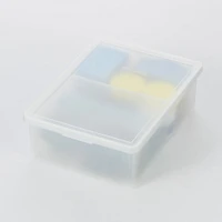 Polypropylene Storage Box Wide Lid