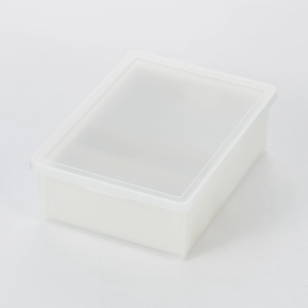 Polypropylene Storage Box Wide Lid