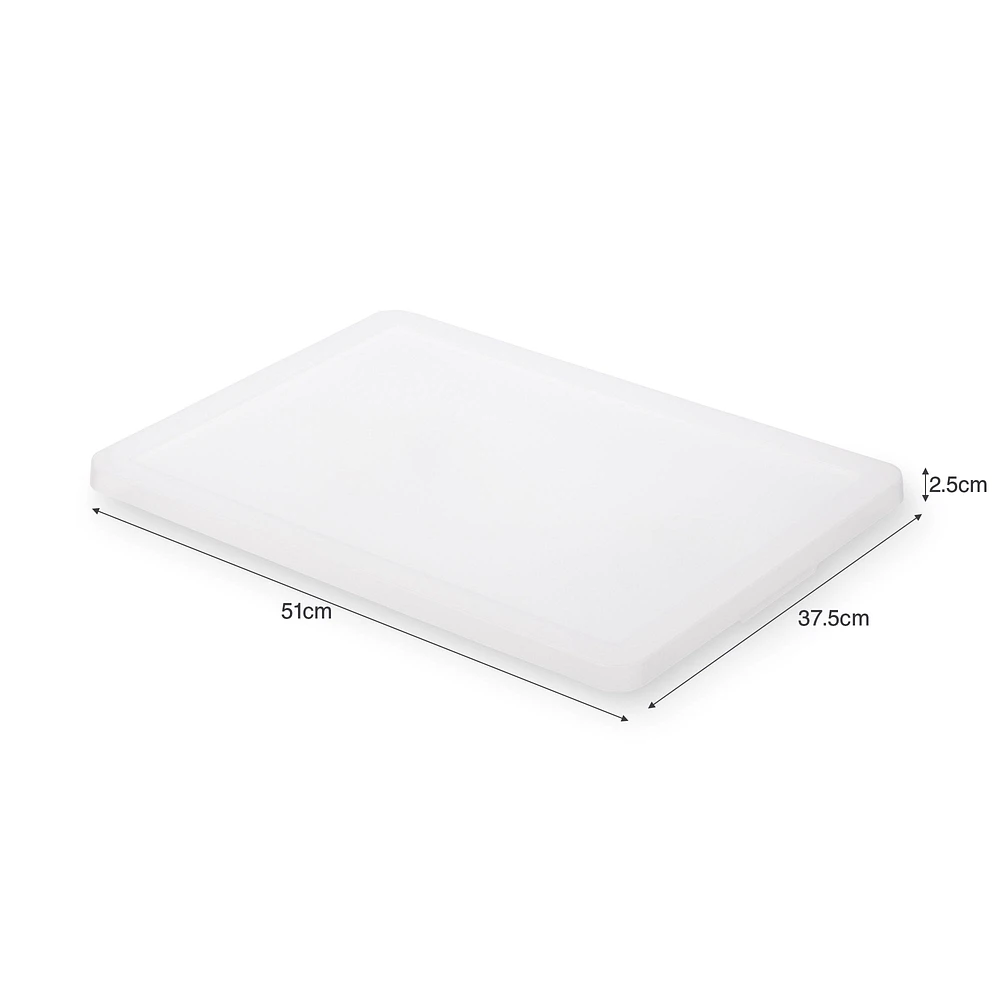 Polypropylene Storage Box Wide Lid