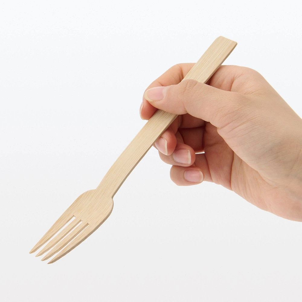 Bamboo Compostable Forks (10 Pack)