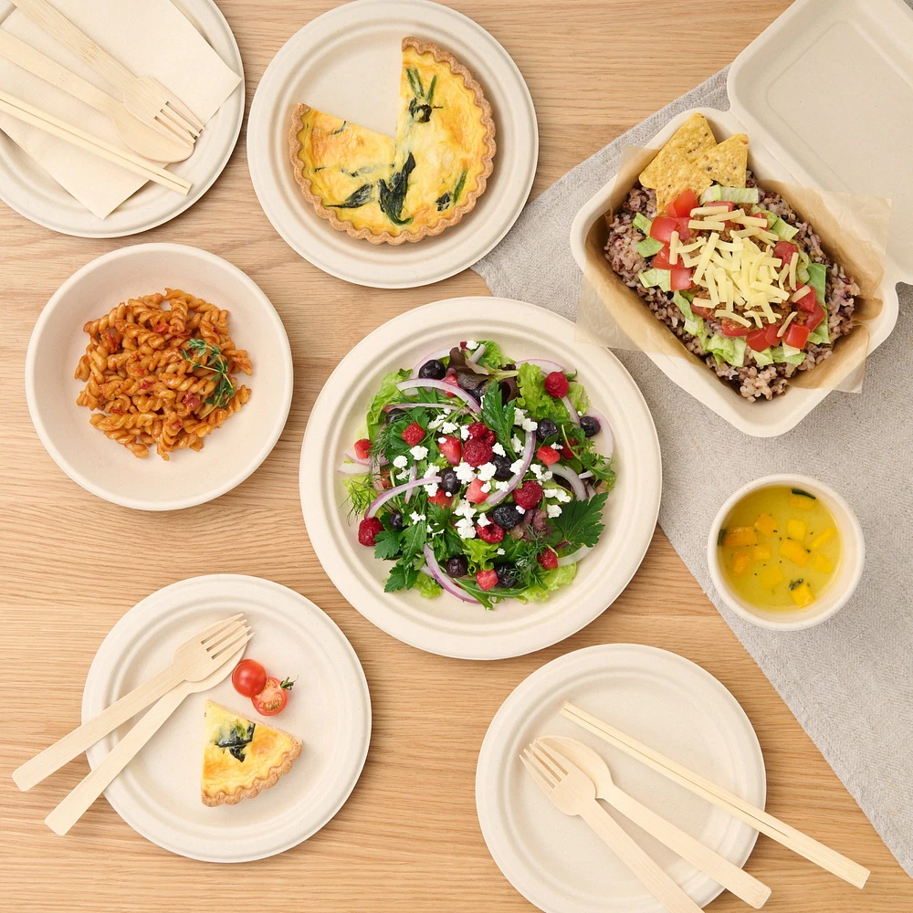 Bamboo Compostable Forks (10 Pack)