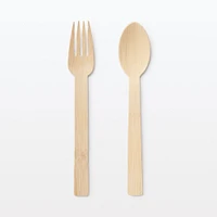 Bamboo Compostable Forks (10 Pack)