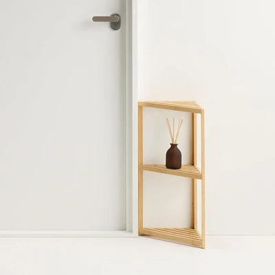 Bamboo Corner Rack 3 Tier