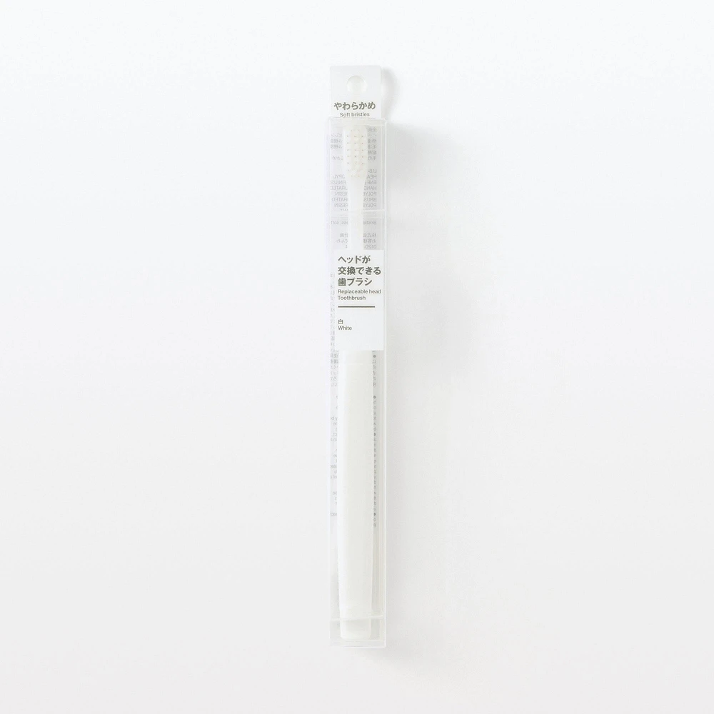 Replaceable Head Soft Toothbrush