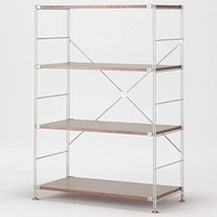 SUS Shelving Unit - Walnut - Wide - Medium