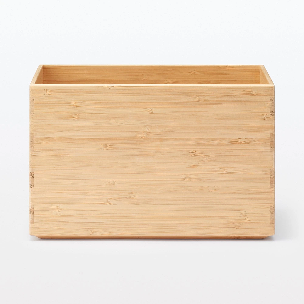 Stackable Bamboo Box - Half - Medium W26 x D18.5 x H16.5 cm