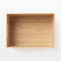 Stackable Bamboo Box - Half - Medium W26 x D18.5 x H16.5 cm