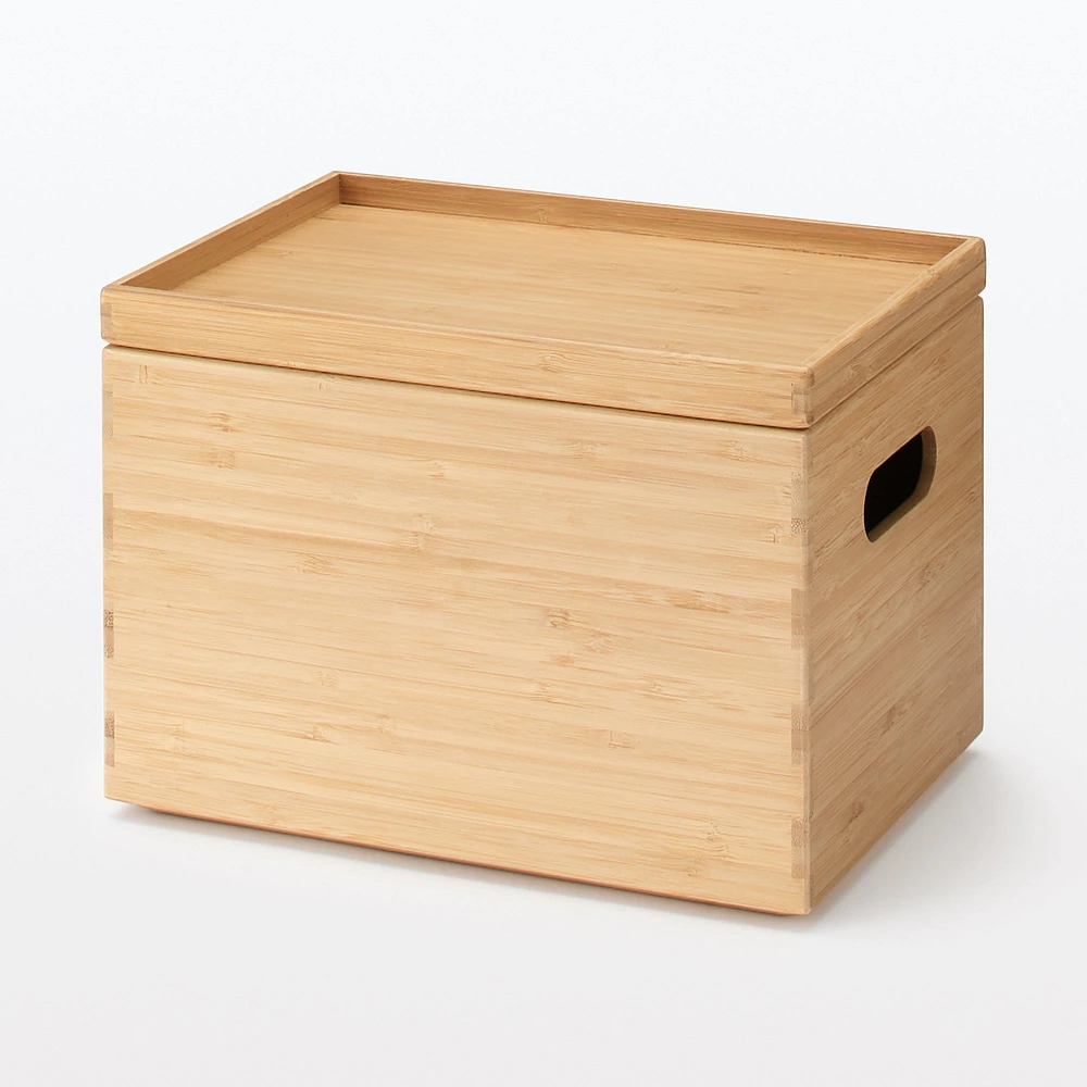 Stackable Bamboo Box - Half - Medium W26 x D18.5 x H16.5 cm