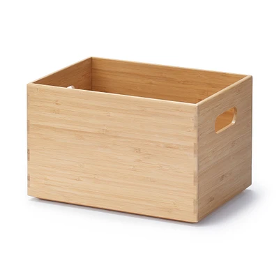 Stackable Bamboo Box - Half - Medium W26 x D18.5 x H16.5 cm