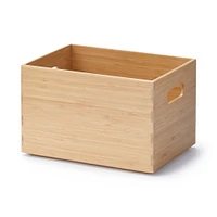 Stackable Bamboo Box - Half - Medium W26 x D18.5 x H16.5 cm