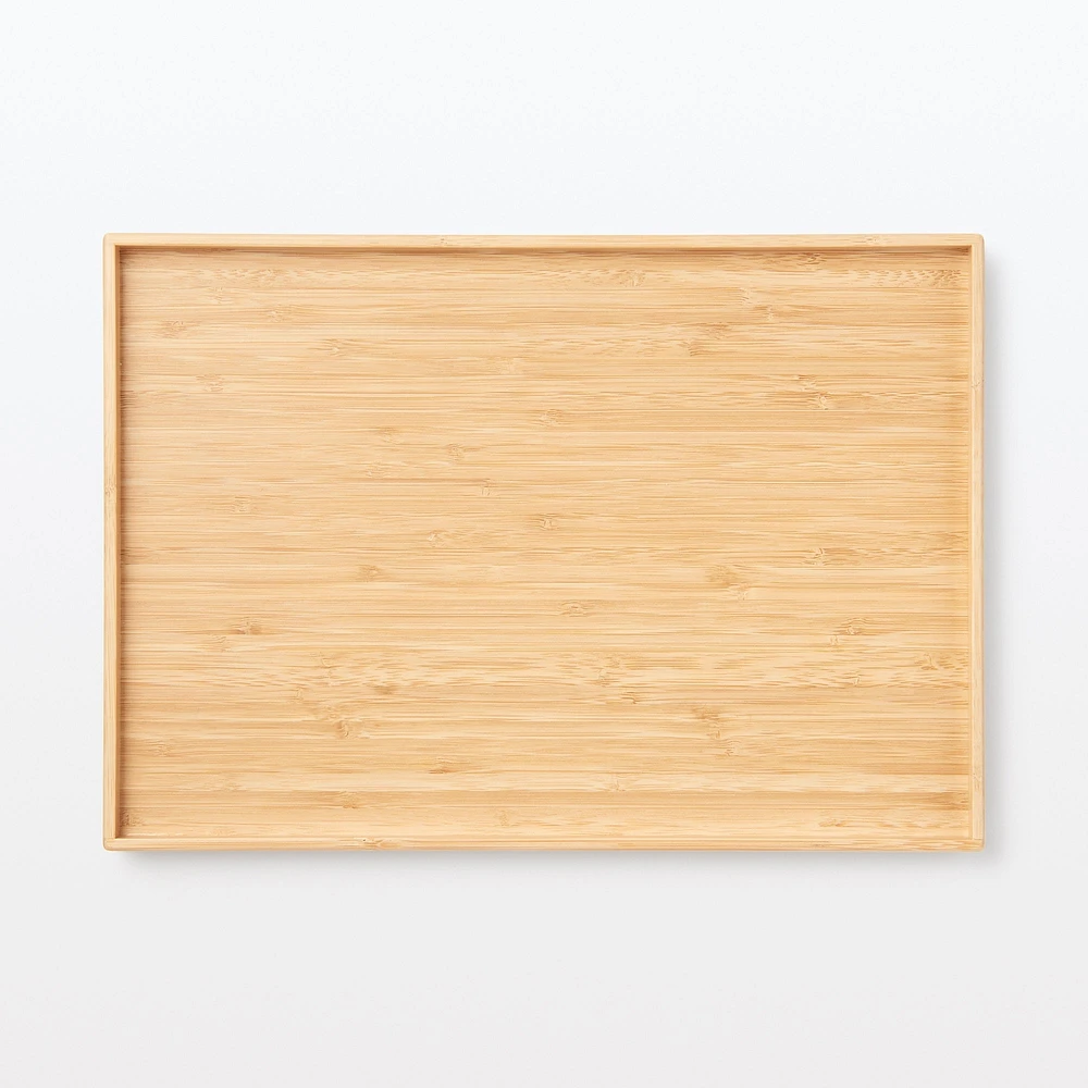 Stackable Bamboo Box Lid W37 x D26 x H2.5 cm