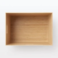 Stackable Bamboo Box - Large W37 x D26 x H24.5 cm