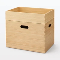 Stackable Bamboo Box - Large W37 x D26 x H24.5 cm