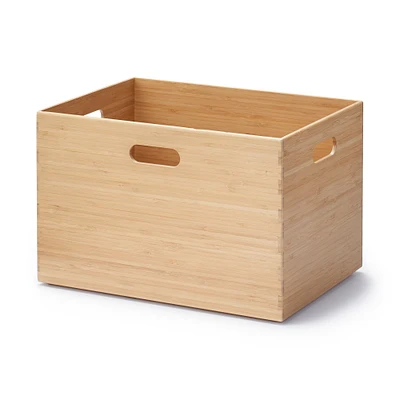 Stackable Bamboo Box - Large W37 x D26 x H24.5 cm