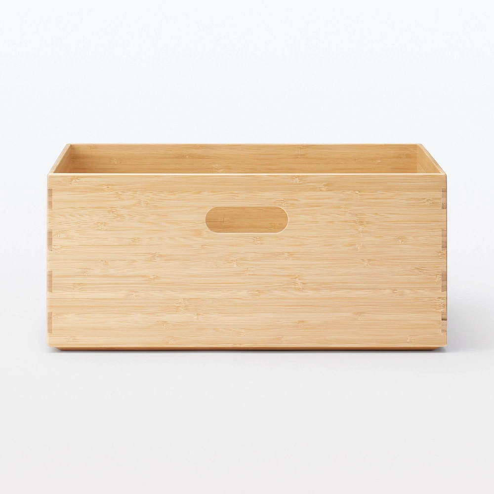 Stackable Bamboo Box - Medium W37 x D26 x H16.5 cm