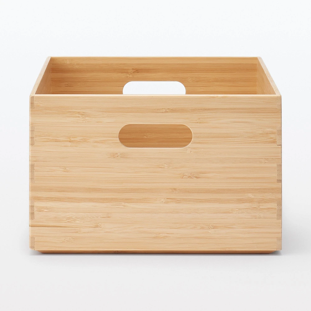 Stackable Bamboo Box - Medium W37 x D26 x H16.5 cm