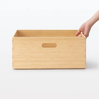 Stackable Bamboo Box - Medium W37 x D26 x H16.5 cm