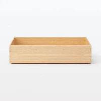Stackable Bamboo Box - Small W37 x D26 x H8.5 cm
