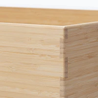 Stackable Bamboo Box - Small W37 x D26 x H8.5 cm