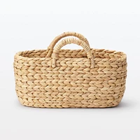 Water Hyacinth Basket - Oval - Small W37 x D18.5 x H16 cm