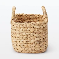 Water Hyacinth Basket - Oval - Small W37 x D18.5 x H16 cm