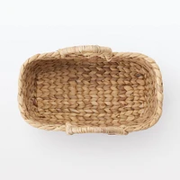 Water Hyacinth Basket - Oval - Small W37 x D18.5 x H16 cm