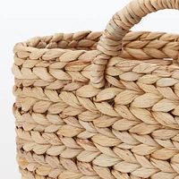 Water Hyacinth Basket - Oval - Small W37 x D18.5 x H16 cm