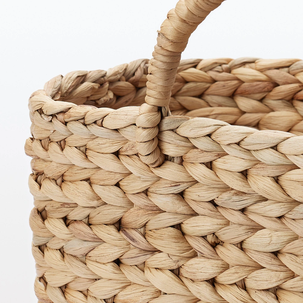 Water Hyacinth Basket - Large W37 x D18.5 x H26 cm