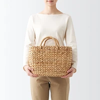 Water Hyacinth Basket - Large W37 x D18.5 x H26 cm