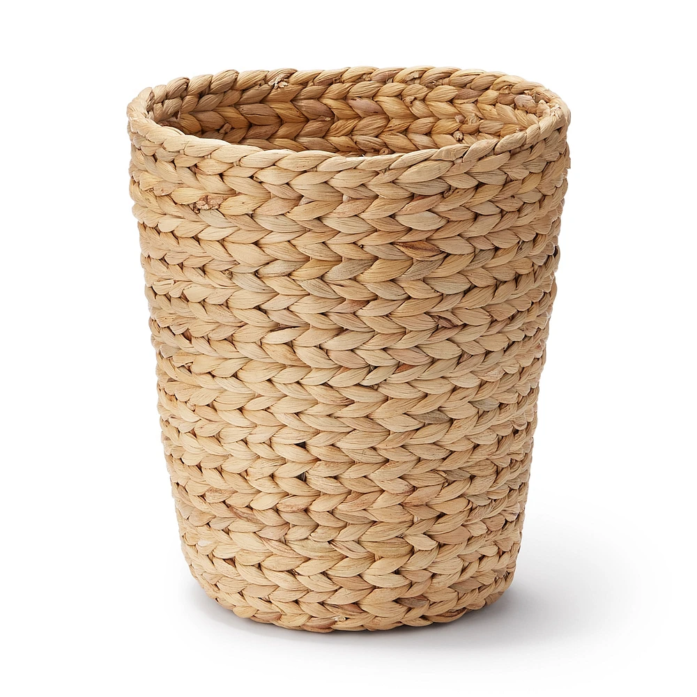Water Hyacinth Basket - Round - Deep Dia. 26 x H30 cm