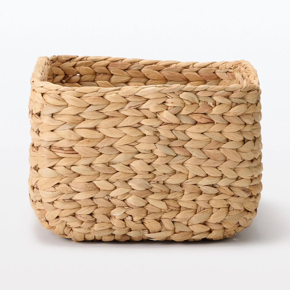 Water Hyacinth Basket - Rectangle - Medium W34 x D23 x H16 cm