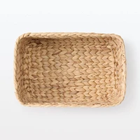 Water Hyacinth Basket - Rectangle - Medium W34 x D23 x H16 cm
