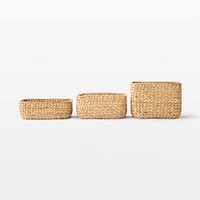 Water Hyacinth Basket - Rectangle - Medium W34 x D23 x H16 cm