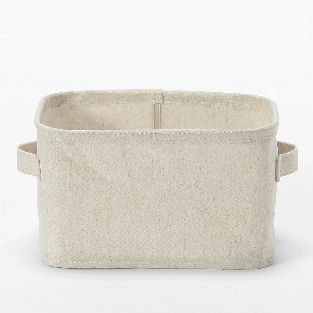 Polyester Linen Soft Box - Rectangle Small -  Half