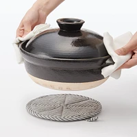 Plain Weave Linen Pot Holder & Trivet