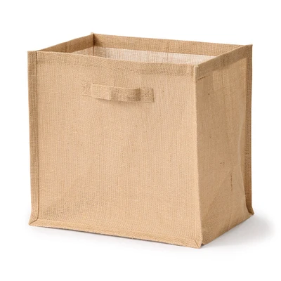 Jute Storage Bag Rectangle - Large