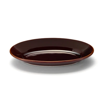Porcelain Rimmed Oval Plate