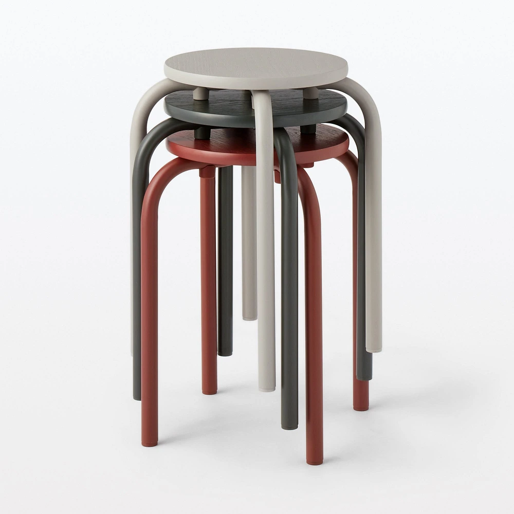 Steel Pipe Stacking Stool
